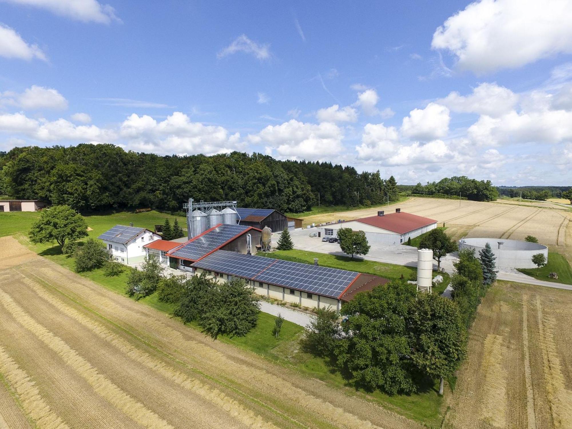 Hof am Horn - Ferienwohnungen mit Aussicht in die Natur Laichingen Exterior foto